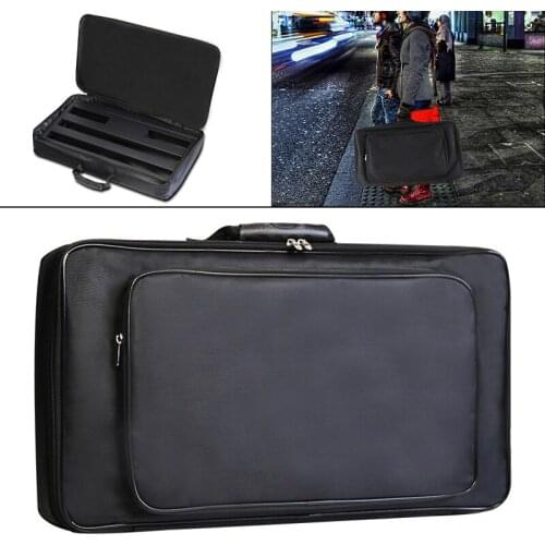 58 x 33 x 10cm Universal Portable Guitar Effects Pedal Board Gig Bag Soft Case Big Style DIY Guitars Pedalboard