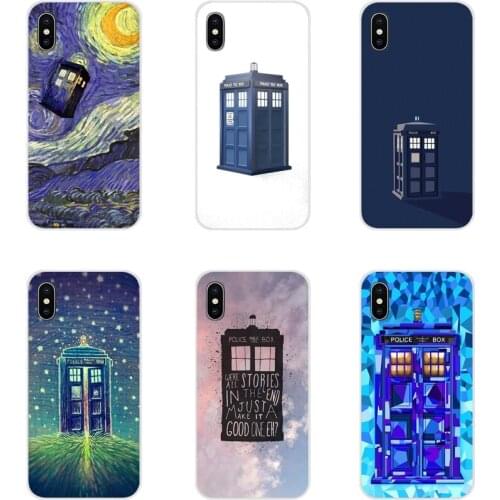 Accessories Phone Shell Covers Tardis Box Doctor Who For Huawei Y5 Y6 Y7 Y9 Prime Pro GR3 GR5 2017 2018 2019 Y3II Y5II Y6II