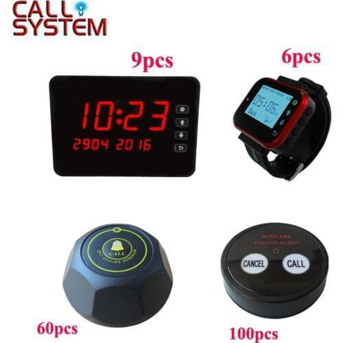 Ycall 433.92mhz Wireless Restaurant Waiter Pager System