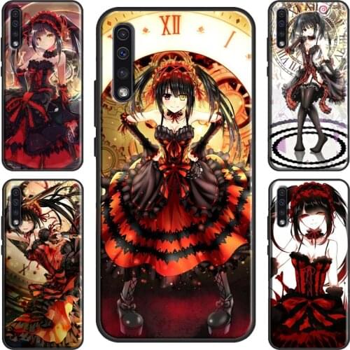 Kurumi Tokisaki Date A Live Case For Samsung A51 A71 A31 A72 A52 A32 A12 A40 A50 A70 A21S S21 Ultra Plus S20 FE Cover
