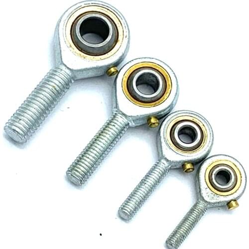 Fish eye Rod Ends bearing Male thread POS 16mm 18mm 20mm 25mm 30mm ball joint right hand Fisheye Threaded Spherical Bearings