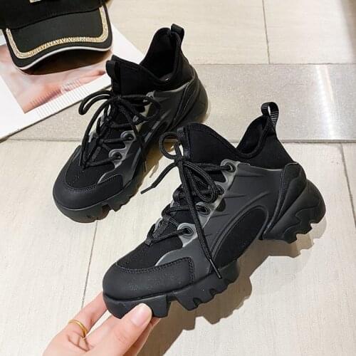 New Women Casual Shoes Black Breathable Light Fashion Sneaker For Woman New Women Sneakers Outdoor