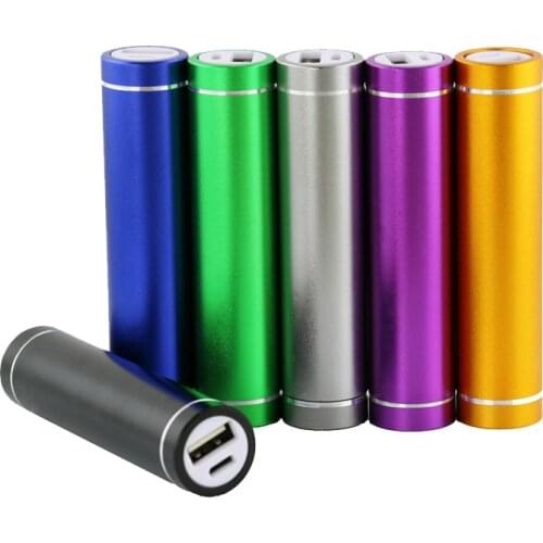 5V 1A USB Metal Power Bank Kit Storage DIY 18650 Battery Case Box Free welding Suit External Charger For phone mp3