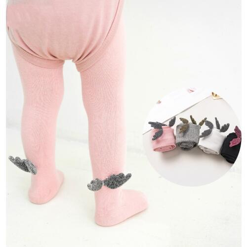 Baby Soft Cotton Tights Infant Girls Tights Newborn Casual Solid Warm Tights Toddler Kids Clothing Kintting Children Stockings