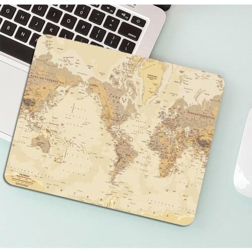 MRGLZY Table Mat Game Player Accessories High Quality World Map Computer Mat Mouse Pad Gaming Mouse Pad Desk Pad