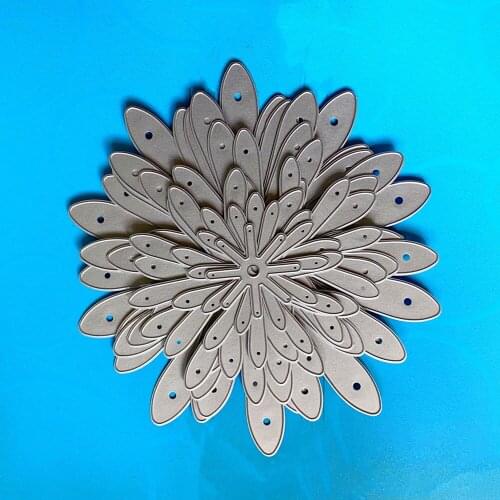 NEW 2021 SCRAPBOOK Metal Cutting Dies For Scrapbooking Stencils BIG FLOWERS DIY PAPER Album Cards CRAFT Making Embossing Die CUT