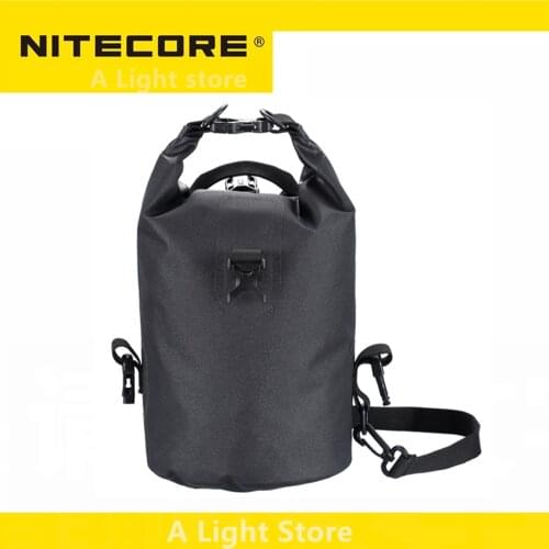 Original Nitecore WDB05 5L Bag 500D TPU Waterproof Dry Bag Hight Capacity Outdoor Camping Bag BLACK