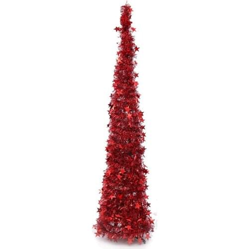 Christmas Tree 33*31*8cm Diy Artwork Festival Flower 1.2m Realistic And Interesting Home Ornaments Desktop Decorations