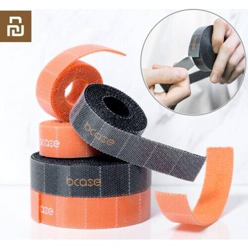 Xiaomi bcase Tearable Velcro Strong Self Adhesive Hook&Loop Fastener Tape Velcro Adhesive Sticker Cable Ties Wire Cord Organizer