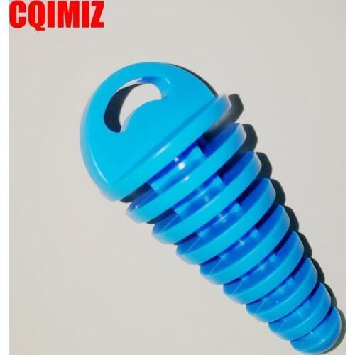 15mm - 38mm Blue Motorcycle Exhaust Silencer Wash Plugs Muffler Pipe Washing Plugs For Dirt Bike ATV Quad Bike