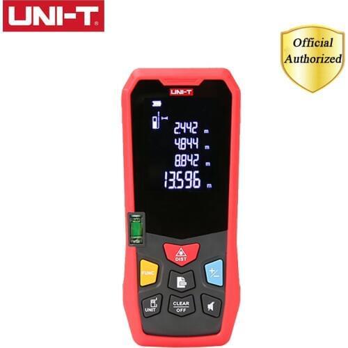 UNI-T Handheld Laser Rangefinder Distance Meter 40M 50M 150M Medidor Laser Tape Build Measure Device Electronic Ruler LM40-LM150