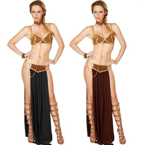 Female Sexy Underwear Exotic Dress Nightgown Pajamas Halloween Cosplay Costume for Women Long Dress