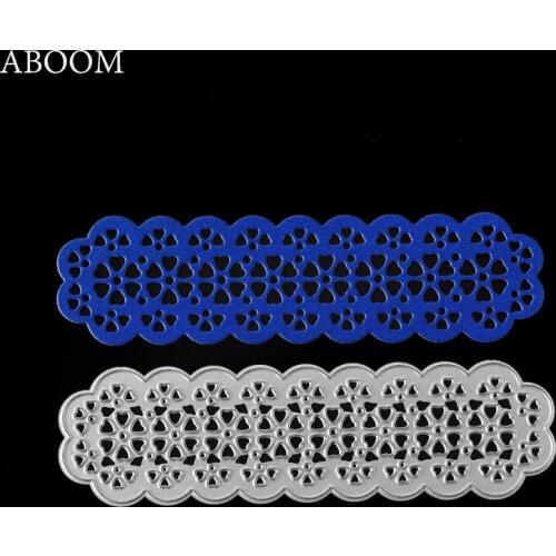 ABOOM New 1PC Small Hearts Metal Die Cut Embossing Folder Scrapbooking Album Photo Cutting Dies Paper DIY Card Making Template