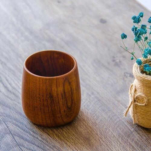 Jujube Wood Big Belly Cup Wooden Cup Water Cup Three Kingdoms Cup Tea Cup