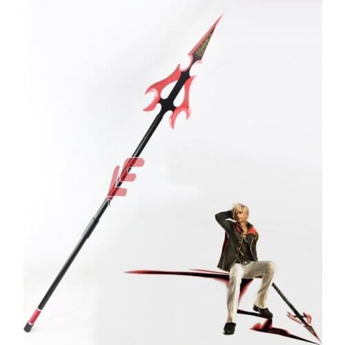 Final Fantasy Nine Lance PVC Cosplay Props Home Art Decoration Halloween Party Cosplay Weapons