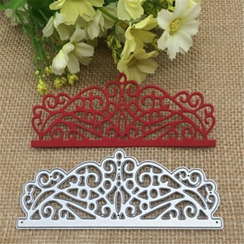 Hollow Flower Lace Metal Cutting Dies Stencils For Card Making Decorative Embossing Suit Paper Cards Stamp DIY