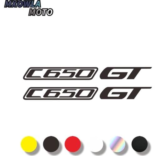 12 Strips Motorcycle Reflective decals Wheels Moto Rim Stickers decoration Styling protection rim sticker For BMW C650 SPORT