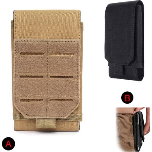 2021 Tactical EDC Bag Molle Belt Pouch Army Airsoft Vest Camo Cell Phone Pack Waist Bag Case Outdoor Camping Hunting Accessories