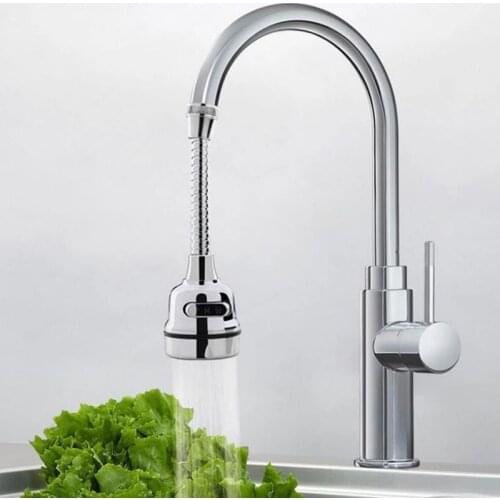 Kitchen Faucet Extension 360° Rotation Kitchen Sink Cleaning Aerator Rotary Water Saving Bathroom Shower Rotatable Accessories