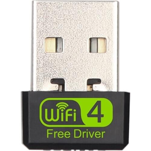 WiFi Adapter USB WiFi USB Adapter Free Driver WiFi Dongle 150Mbps Network Card Ethernet Wireless Wi-Fi Receiver for PC