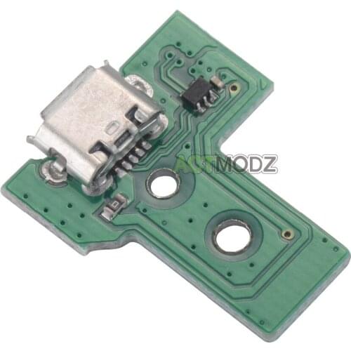 EXtremeRate Repair Parts 12 PIN USB Charger Charging Port Socket Board For PS4 Controller