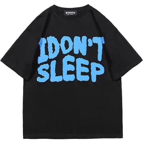 2021 Summer Street Style Oversize Women Cotton T Shirt Y2K Letter Print Loose Female Tops Plus Size Short Sleeve Women Clothing