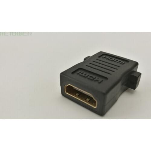 500PCS/LOT HDMI 1.4 Female To Female Adapter HDMI Panel With Ear 180 Degree HDMI Adapter