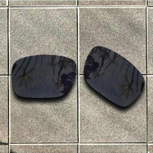 Stealth Black Polarized Sunglasses Replacement Lens for-Oakley Holbrook Mix Frame 100% UV Protection Good Fitness