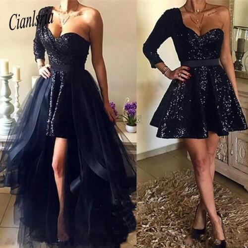 Женские коктейльные платья на одно плечо Cianlsria China At AliExpress