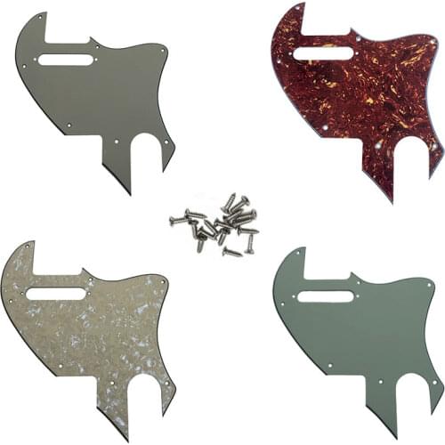 Pleroo Guitar Parts For pickup holes 7 hole screws Telecaster US Tele F hole Hybrid Guitar Pickguard Tele Conversion