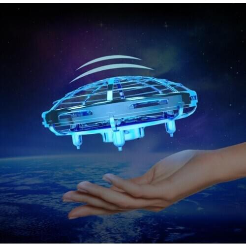 UFO Ball Flying Helicopter Toys Anti-collision Magic Aircraft Mini Induction Drone Electronic Antistress Toy for Boys Kids Adult