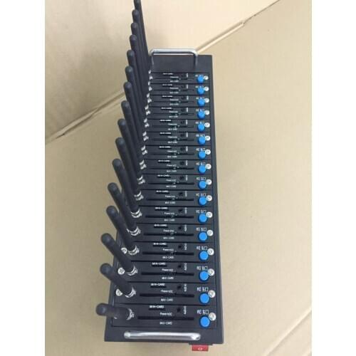Gsm bulk sms sending device 16 ports q2403 modem pool support imei ussd stk