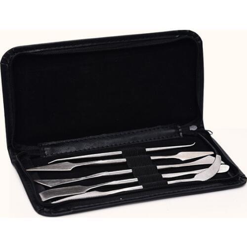 Sculpture Pottery Tools Crafts Stainless Steel sculpting Ceramic Clay Polymer Scraping Modelling Tool