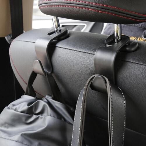 Car Seat Back Headrest Mount Plastic Hook Bag Bottle Sundries Hanger Organizer 2020