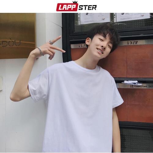 Мужские однотонные футболки LAPPSTER China At AliExpress
