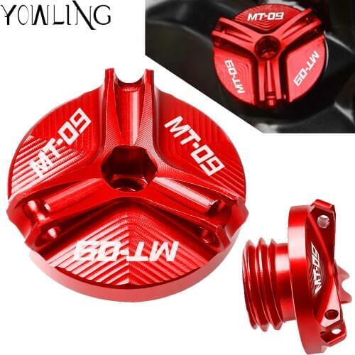 M20*2.5 Engine Magnetic Oil Drain Plug cover Screw Motorcycle Accessories For YAMAHA TRACER 900 GT MT09 MT-09 2017 2018 2019