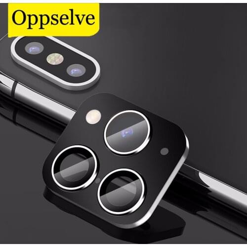 Metal Rear Camera Protector Film Stick for iPhone X S Max Back Camera Protector For iPhone 11 Pro Max Modified Fake Sticker Glas