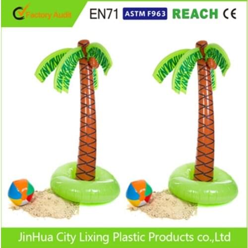 90cm Inflatable Tropical Palm Tree Pool Beach Party Decor Toy Outdoor Supplies