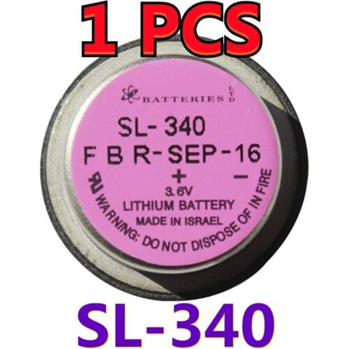 1PCS Original Battery For TADIRAN SL-340 SL340 340 3.6V 400mAh PLC Button Lithium Batteries TL-5186