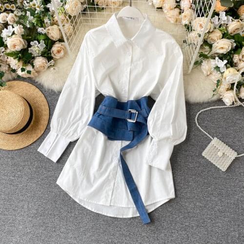 Женские джинсовые рубашки Oytall China At AliExpress