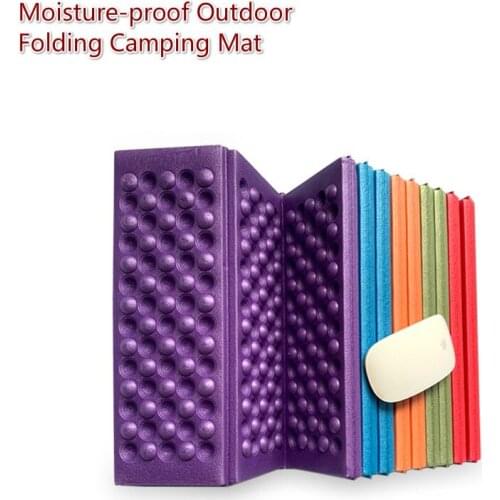 Portable Cushioned Seat Collapsible Outdoor Damp Cushion Picnic Single Person Portable Foam Camping Mat