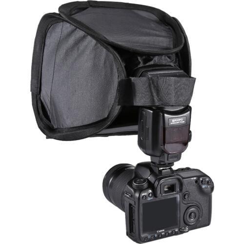 Portable Camera Studio Flash Light Softbox Diffuser for 580EX 430EX 600EX for Canon Nikon Pentax Softbox Cover 23*23*22cm