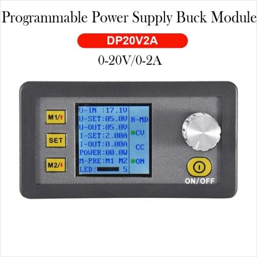 DP20V2A CVCC 40W Programmable Control Step-down Power Supply Modul LCD Display