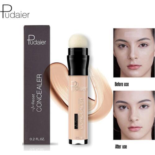 Pudaier Face Foundation Corrector Stick Concealer Contouring Pen Palette Cream Liquid Concealer Primer Makeup Beauty Cosmetics