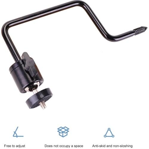 Universal Tree Screw Mount Holder for Hunting Cameras 1/4 inch Screw Mounting Bracket Holder Stand for Forest Wildlife Camera