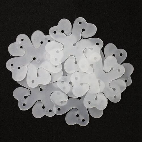 10 PCS plastic Balloon Sheet Flower Shape Clip Birthday Party