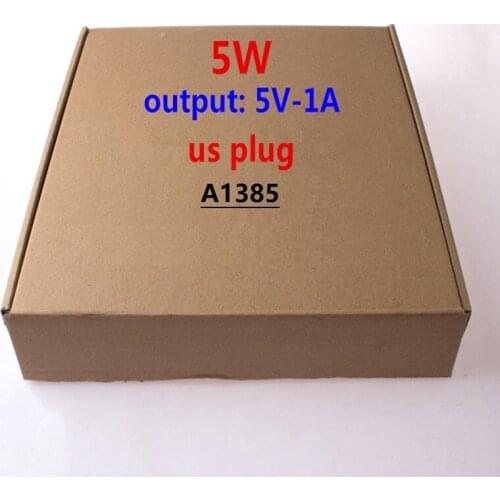 100Pcs High Quality A1400 A1385 US/EU Plug USB AC Power Adapter Wall Charger For Phone 6s 7 8 PLUS XS Max With retail package