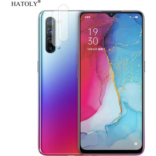 2PCS/lot Clear Lens Tempered Glass for OPPO Reno3 Full Glued Cover Back Camera Glass for OPPO Reno3 Lens Protector Flat Film