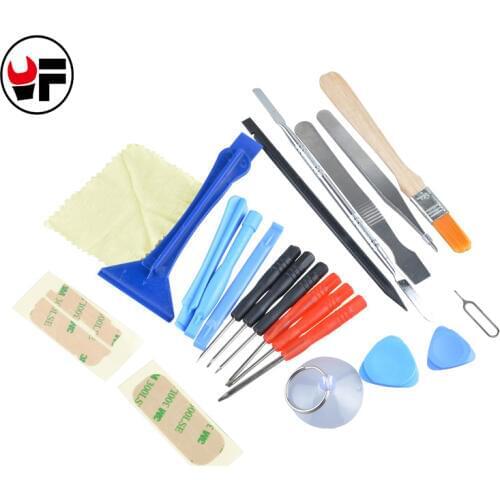 22 in 1 Mobile Phone Repair Tools Kit Screen Opening Repair Tools Kit Screwdriver Plier Spudger Pry Tools set for iPhone HDN118