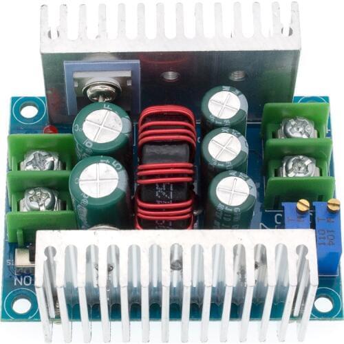 300W 20A DC-DC Buck Converter Step Down Module Constant Current LED Driver Power Step Down Voltage Module Electrolytic Capacitor
